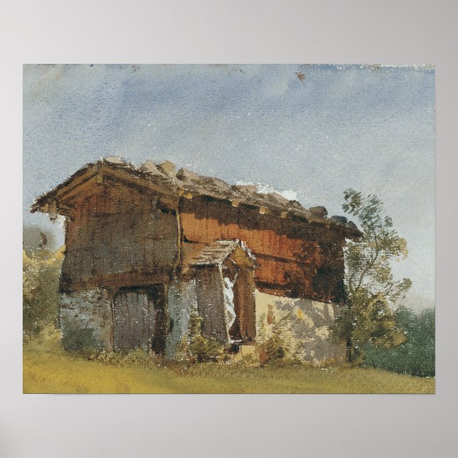 Affiche John Singer Sargent - Sanctuaire tyrolien (Devant)