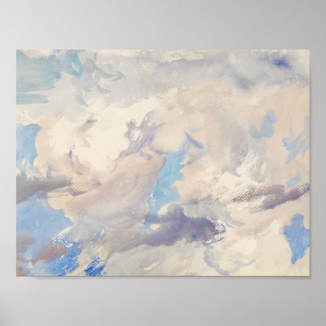 Affiche John Singer Sargent - Sky (Devant)