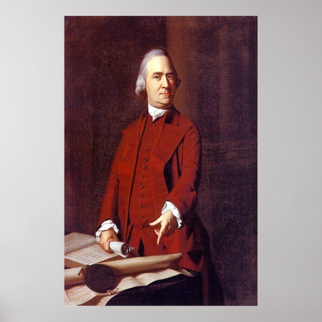 Affiche John Singleton Copley / Samuel Adams (1772) / (Devant)