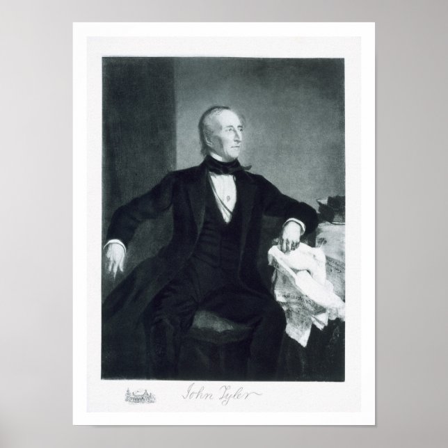 Affiche John Tyler, 10e président des États-Unis (Devant)