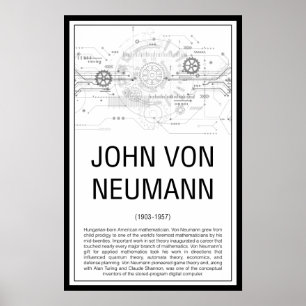 Affiche John von Neumann