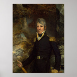 Affiche John Wesley Jarvis Général Andrew Jackson