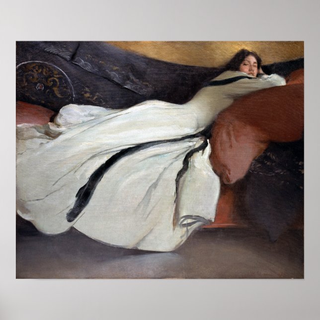 Affiche John White Alexander Repose (Devant)