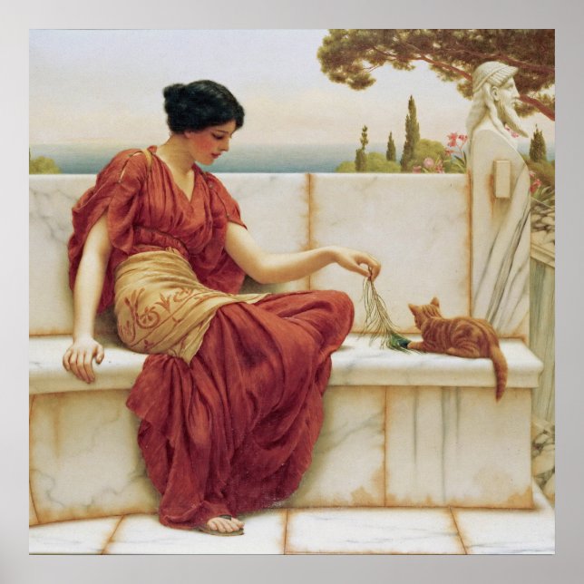 Affiche John William Godward (Devant)