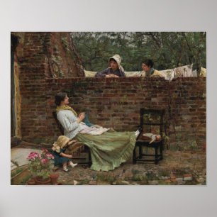 Affiche John William Waterhouse - Bons voisins