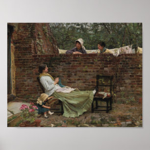 Affiche John William Waterhouse - Good Neighbours