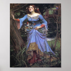 Affiche John William Waterhouse - Ophelia