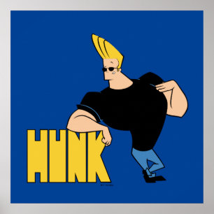 Affiche Johnny Bravo - Hunk