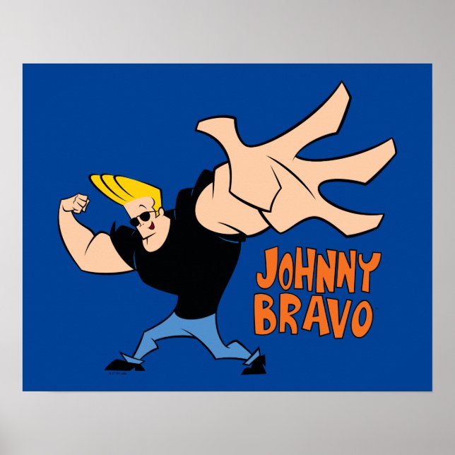 Affiche Johnny Bravo Pose Iconique (Devant)