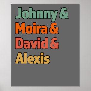 Affiche Johnny Moria David Alexis Grand cadeau pour la tél