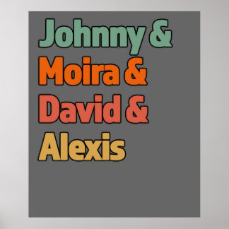 Affiche Johnny Moria David Alexis Grand cadeau pour la tél