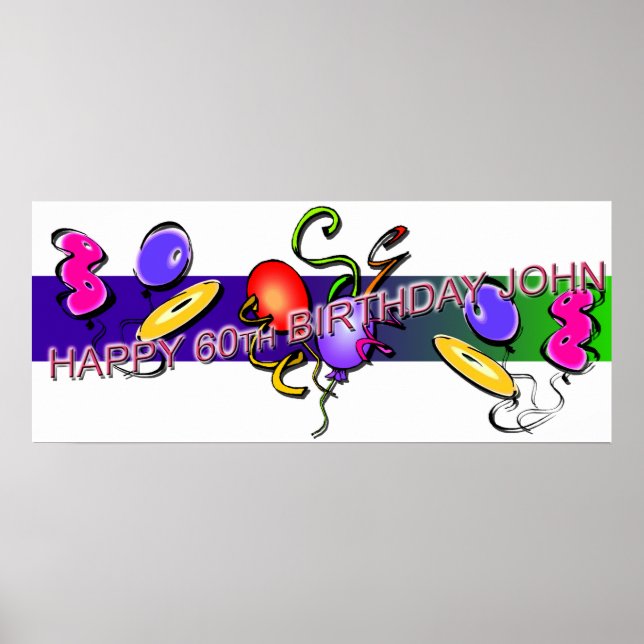 Affiche John's 60e (Devant)