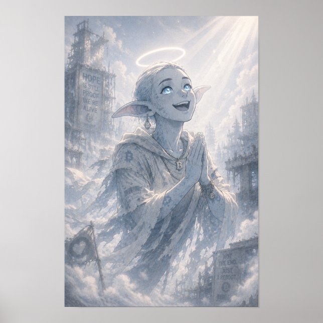 Affiche Joie / Ange / Ciel (Devant)