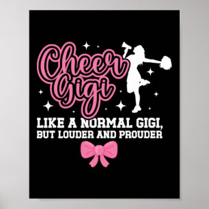 Affiche Joie Gigi Définition Cheerleading Gigi Cheerleade
