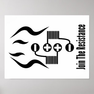 Affiche Joignez l'affiche de résistance