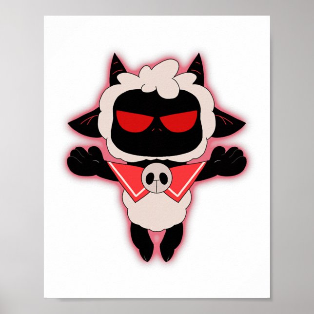 Affiche Join The Cult - Cult Of The Lamb Angry Gamer Cult  (Devant)