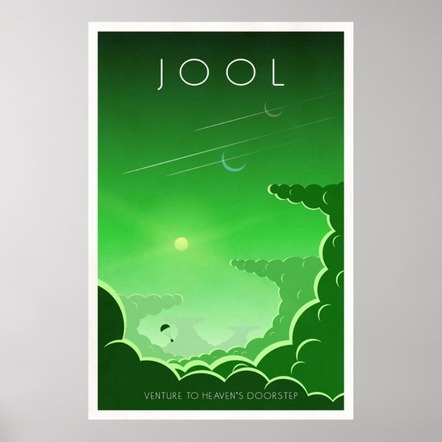 Affiche Jointure du programme spatial Kerbal (Devant)