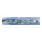 Jokulsarlon Lac glaciaire en Islande Panorama