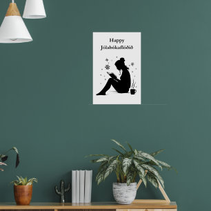 Affiche Jolabokaflod - Inondation de livres en Islande