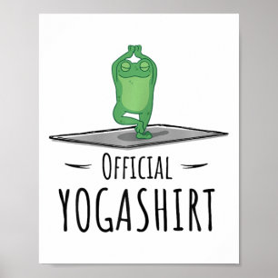 Affiche Joli Chakra Yogi Namaste Et Meditation Om Mantra