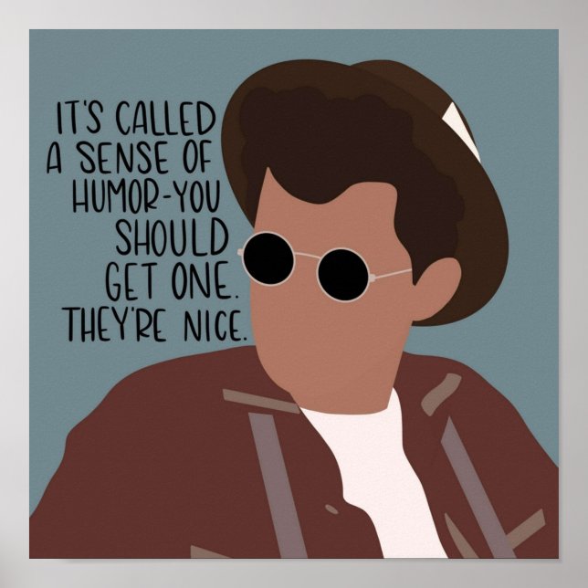 Affiche Joli dans le colorblock de Duckie Rose (Devant)