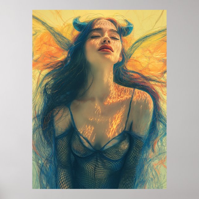 Affiche Joli diable 10037 (Devant)