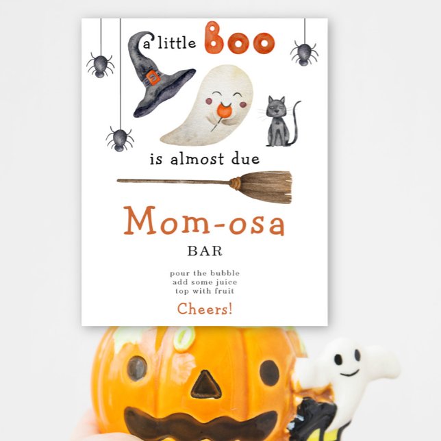 Affiche Joli fantôme - Bar Momosa (Créateur téléchargé)