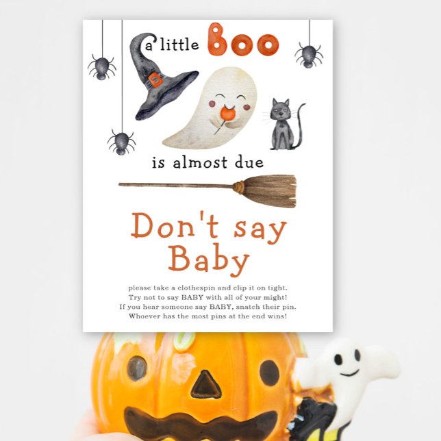 Affiche Joli fantôme - Ne dites pas bébé (Créateur téléchargé)