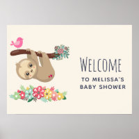 Joli fentes Brown accrochées à l'envers du Baby sh
