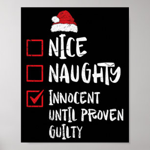Affiche Joli Méchant Innocent jusqu'à preuve du contraire