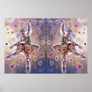 Affiche Joli Mignonne Purple Mince Danseur