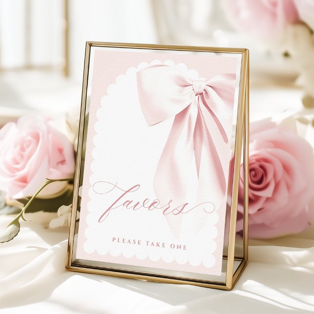 Affiche Joli panneau de table pour cadeaux de baby shower  (Créateur téléchargé)