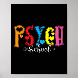 Affiche Joli Sourire Visage Filles 1ère Année Retour À L'É