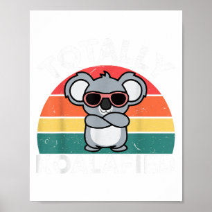 Affiche Joli T-Shirt Koalafied Papa Hommes Enfants Garçons