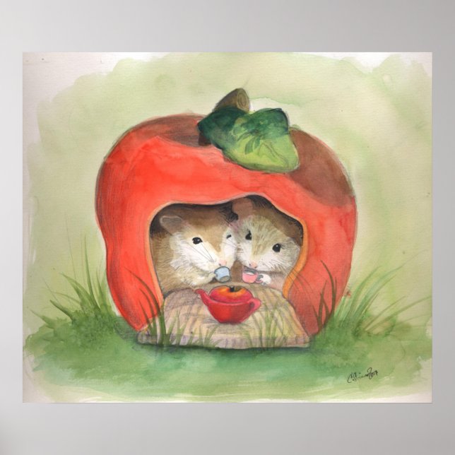 Affiche Joli thé pour deux (Devant)