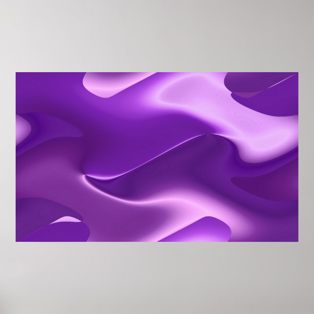 Affiche joli violet (Devant)