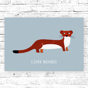 Affiche Joli Weasel