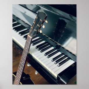 Affiche Jolie conception de piano