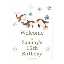 Jolie fête d'anniversaire de la baleine arctique h