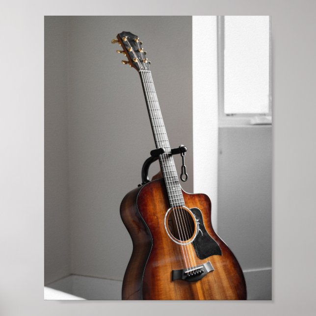 Affiche Jolie guitare (Devant)