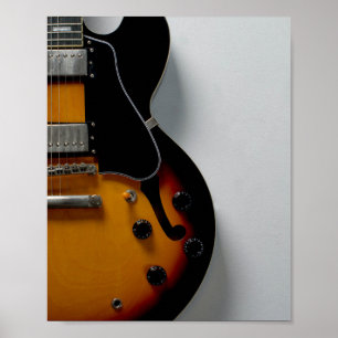 Affiche Jolie guitare acoustique