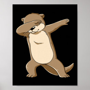 Affiche Jolie Loutres de mer Danser Enfants Femmes Hommes