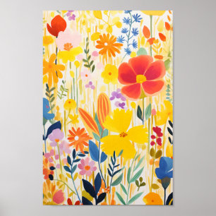 Affiche Jolies fleurs