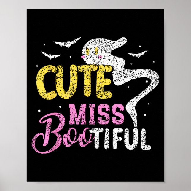 Affiche Jolies Miss Bootiful Filles Costume Épouvantable H (Devant)