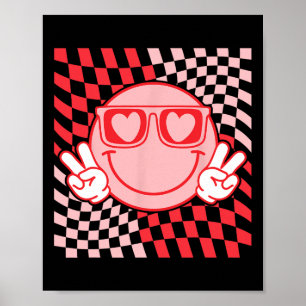 Affiche Jolies Vibrations de la Saint-Valentin Sourire Vis