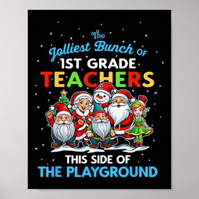 Affiche Jolle Bunch D'Enseignants De 1Ere Année Ce Côté De (Devant)