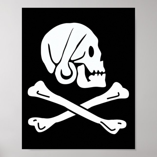 Affiche Jolly roger Henry Chaque drapeau pirate (Devant)