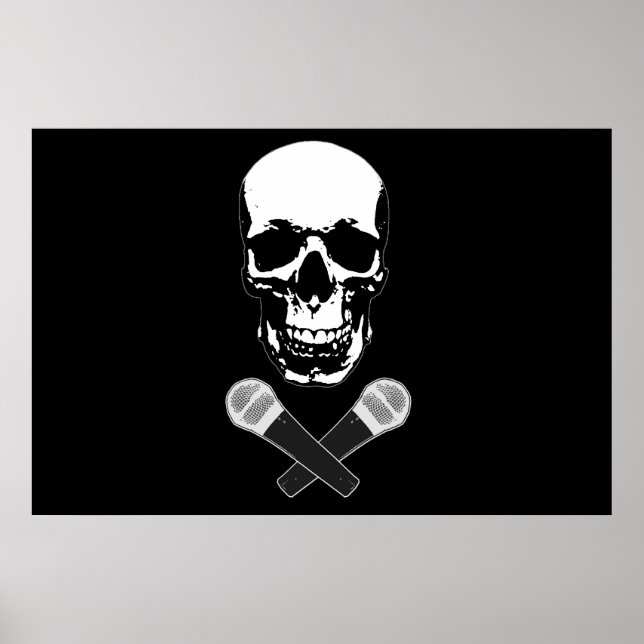 Affiche Jolly roger sur la musique (Devant)