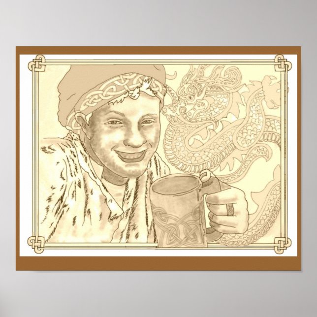 Affiche Jon le chasseur de dragons (Devant)