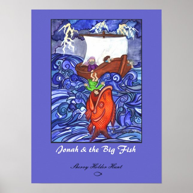 Affiche Jonah & Big Fish Print (Devant)
